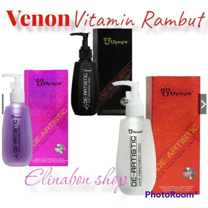 Venon Hair Treatment Coat Vitamin Rambut 180ml