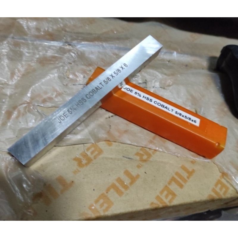 pahat bubut Hss 5/8 x 5/8 x 6 jeo 5% Cobalt hss bubut
