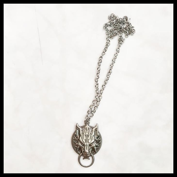 Kalung Final Fantasy Cloud Keychain Action Figure