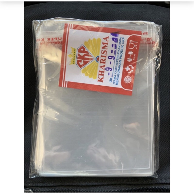 Plastik OPP lem 9x9/plastik OPP 9cmx9cm/plastik OPP bening