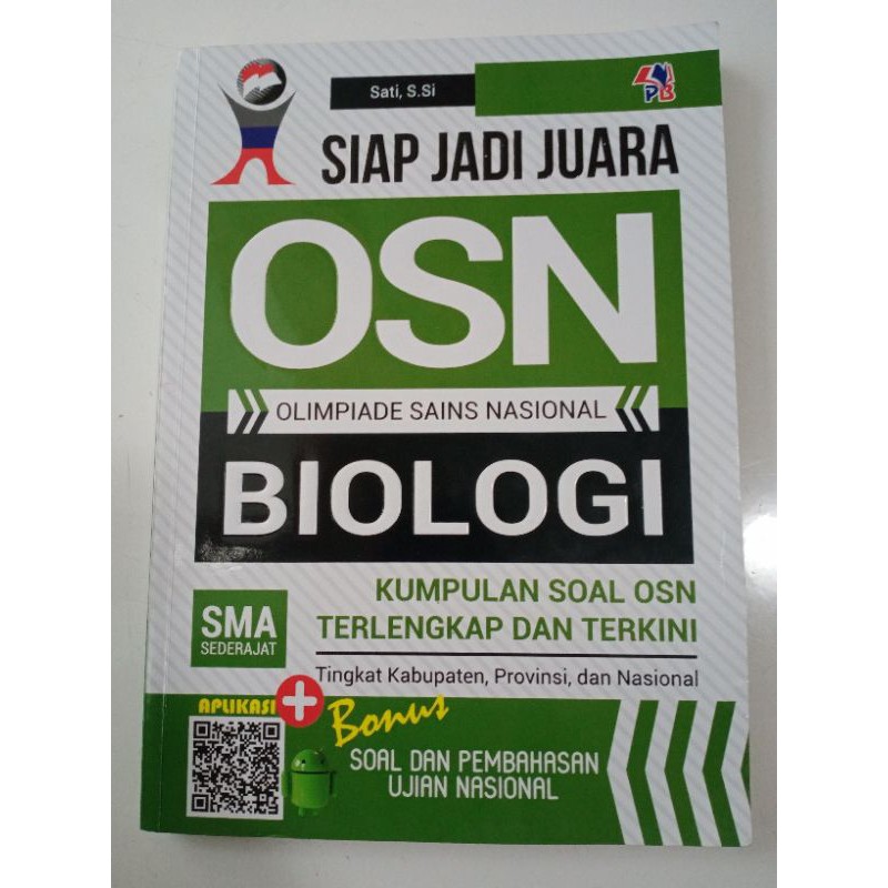 OSN BIOLOGI SMA SEDERAJAT (Buku Olimpiade Preloved)