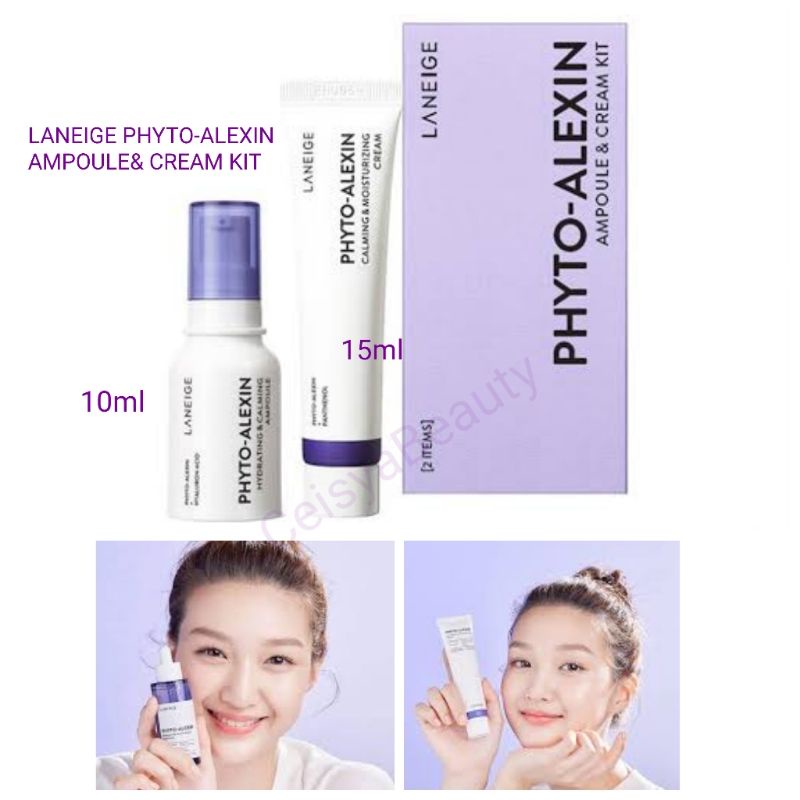 Jual LANEIGE Phyto Alexin Ampoule and Cream Kit (2 items) Shopee