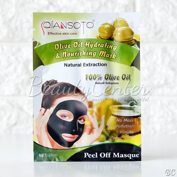 Qiansoto Peel off Mask - Olive Oil Hydrating & Nourishing