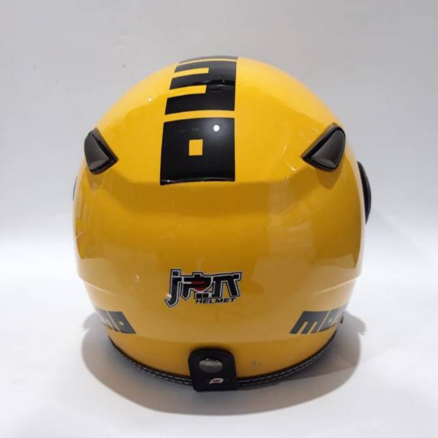 Helm Jpn Momo Pilot Kuning Gloss