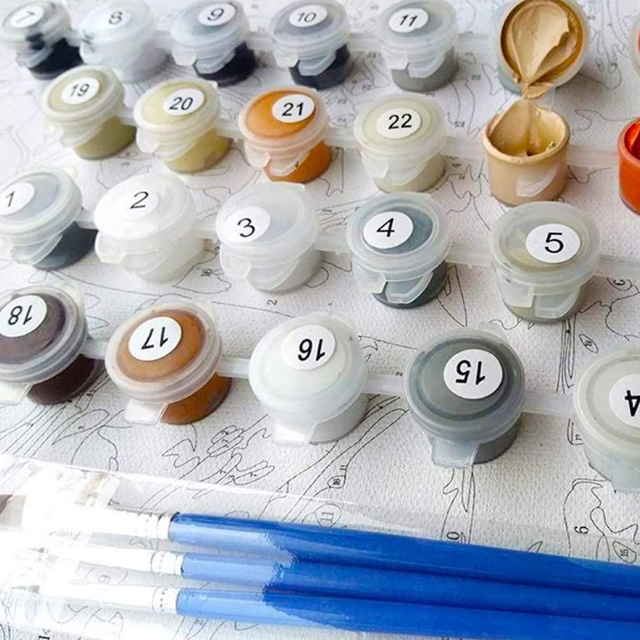

Best Price>>-917 【 READY JKT】Home Decor Canvas Paint By Number Kit Digital Oil Painting DIY Paint B