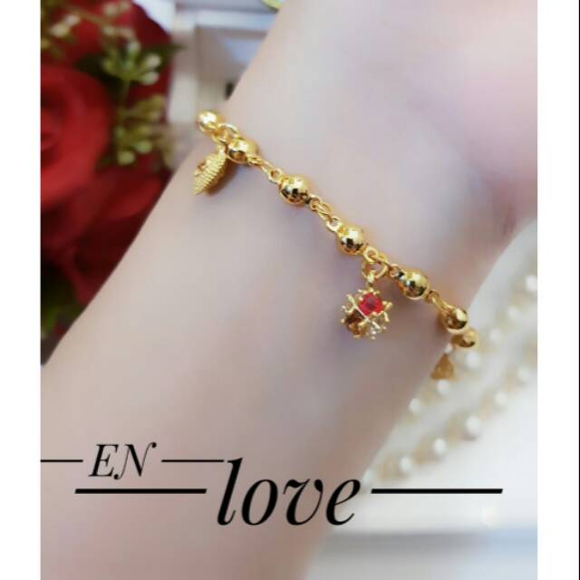 Gelang Xuping lapis emas 24K
