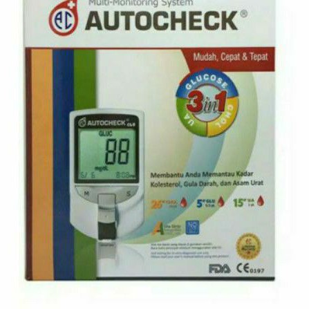 alat cek gula / asam urat / colesterol autocheck