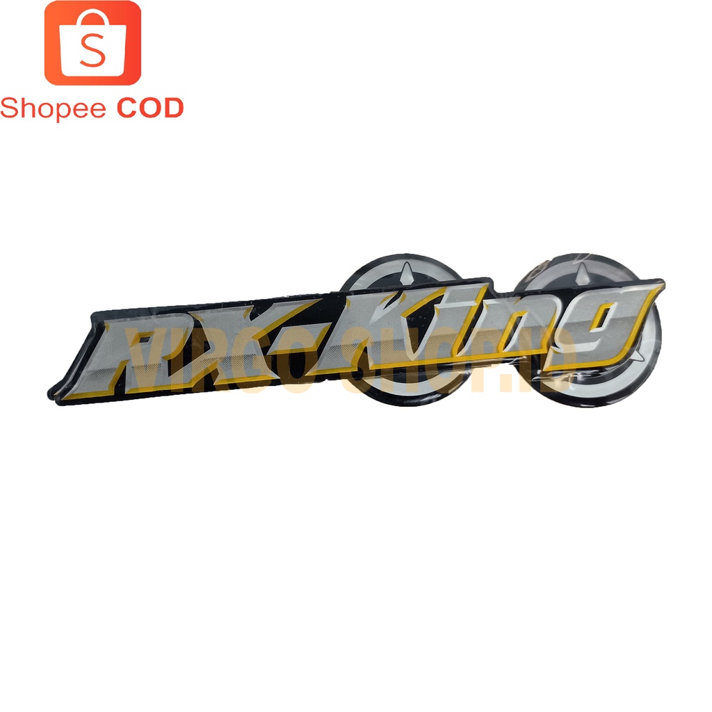 Emblem tanki dan tutup accu RX-King