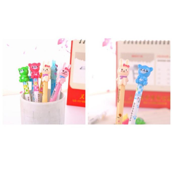 

Pensik mekanik anak-anak, pensil korea, pensil pilot bear bunny