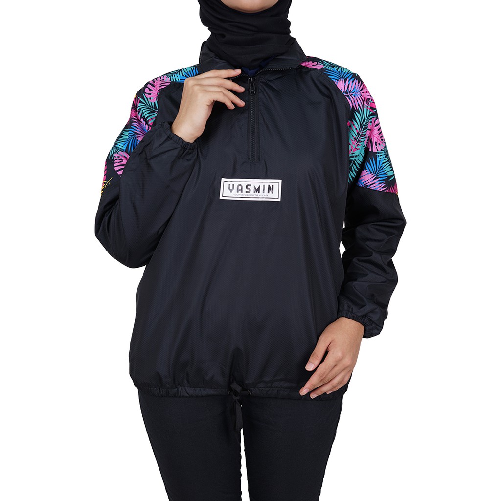 Jaket Parasut Wanita / Olahraga dan Jogging / Waterproof / COD / Beehive