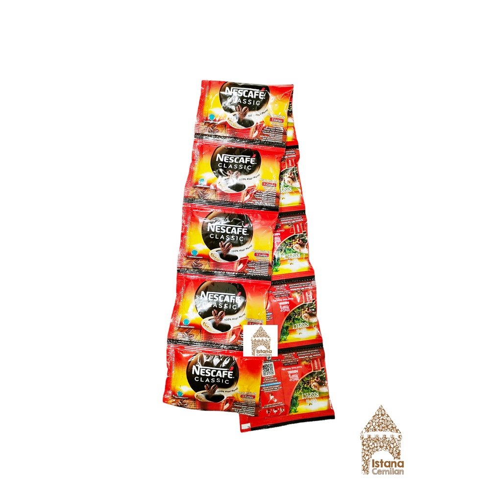 Nescafe Classic 2 Gram Kopi (isi 10 pcs) Dalgona Coffee