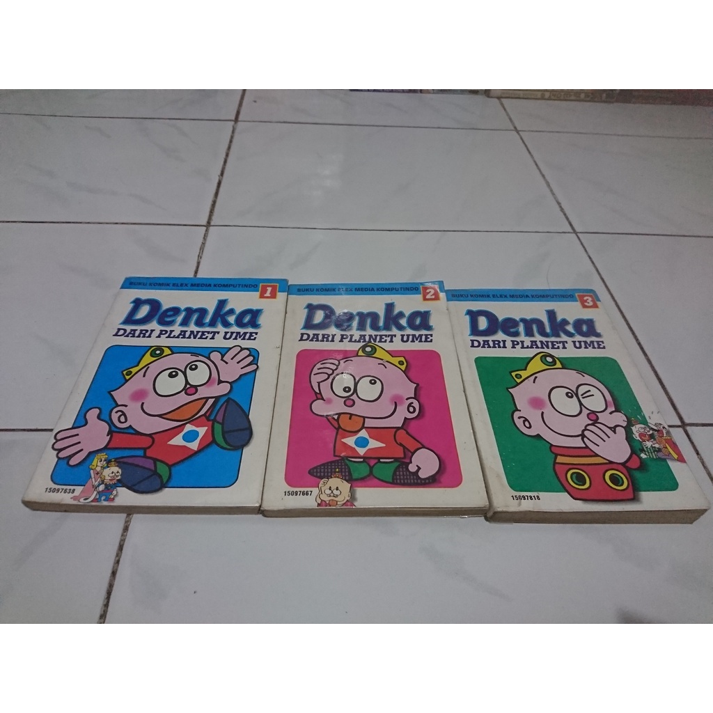 Komik Denka 1-3 tamat set 4 - Fujiko f fujio