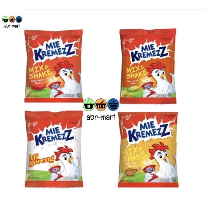 

MIE KREMEZZ KREMES RENCENG BUMBU PISAH 10 PCS