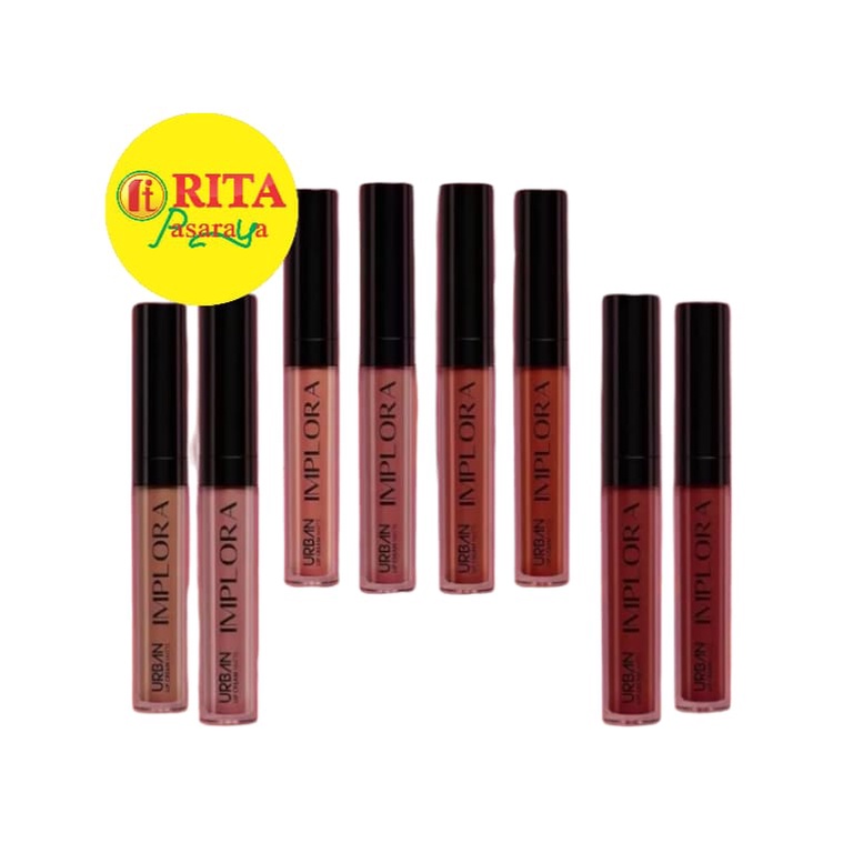 Implora Urban Lip Cream Matte / Lip Cream New Color 13 - 20