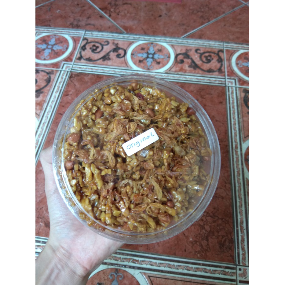 

Kering Tempe Pedas / Tidak Pedas (500gram/toples) orek tempe