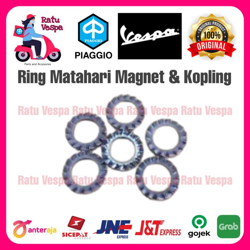 Ring Matahari Untuk Mur Magnet dan Mur Kopling NOS italy VESPA