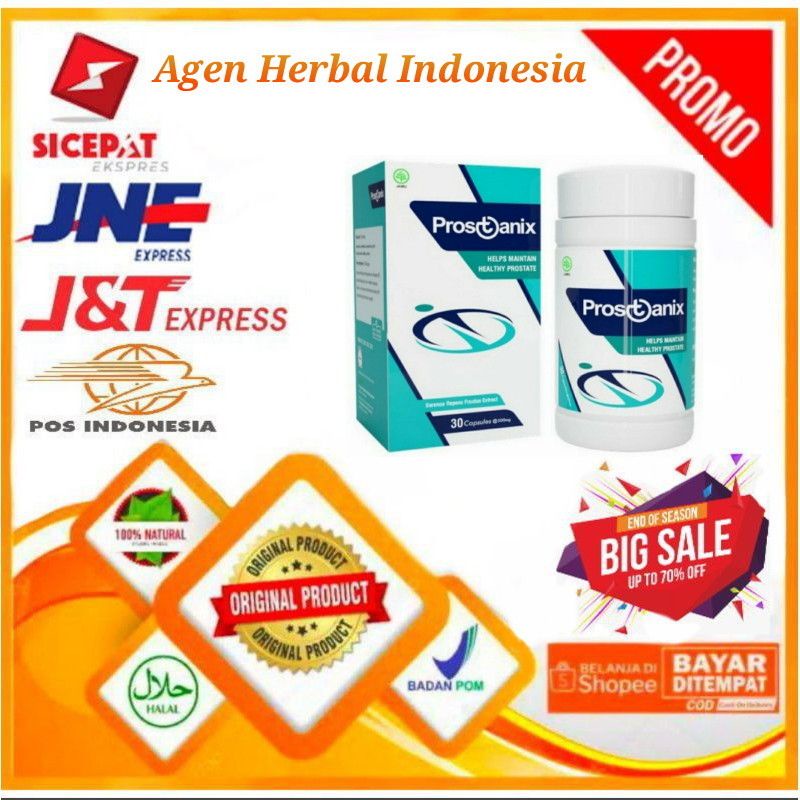 PROSTANIX ASLI OBAT KANKER PROSTAT HERBAL BPOM