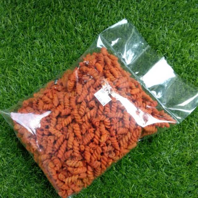 

Makaroni spiral mini balado/makaroni original/makaroni pedas/makaroni keong pedas