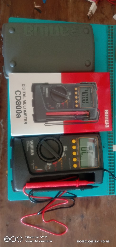 Sanwa Cd800a Digital Multimeter