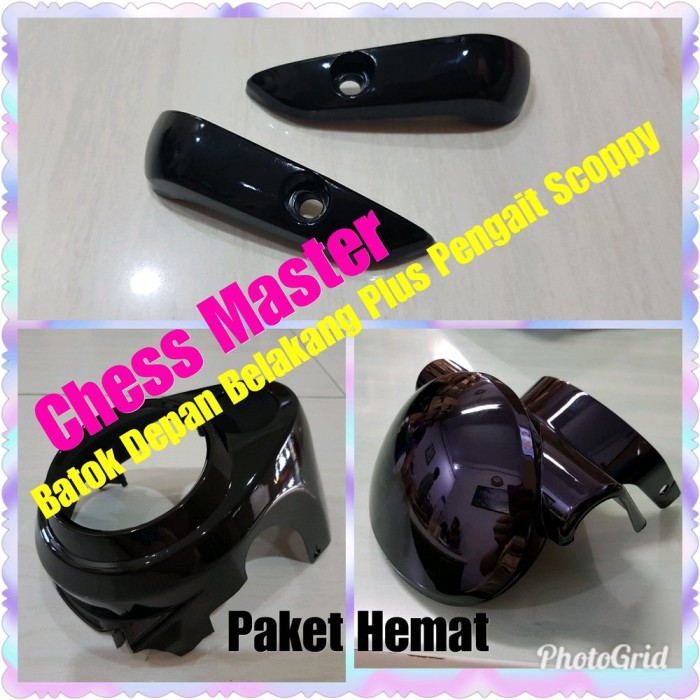 Batok Depan Belakang Honda Scoopy Lama Karbu (Paket Hemat) - MF AKSESORIS MOTOR