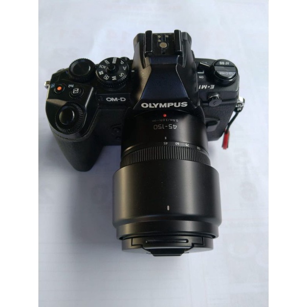 kamera mirrorless OLYMPUS OM-D E-M1 bekas plus go pro 7 black sama tongsis lensa tele 45-150mm
