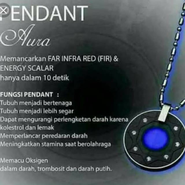 Kalung Kesehatan Pendan Aura MCI