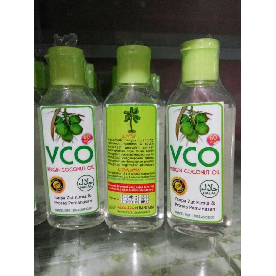 

Jual Vco Minyak Kelapa Murni - Vco Virgin Coconut Oil 60 Ml Murah