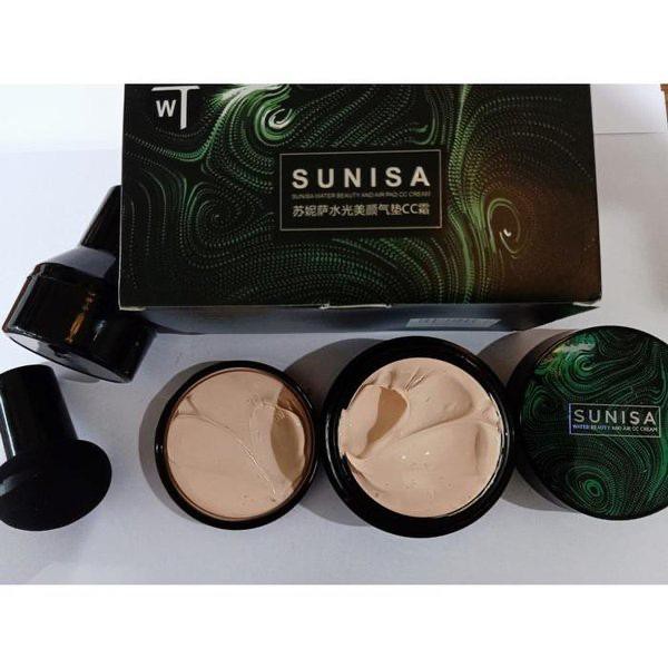 Sunisa Mushroom Head Air Cushion BB Cream Moisturizing Foundation / BEDAK WAJAH SUNISA