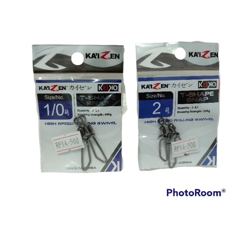 T Shape Snap swivel kancingan lure minnow