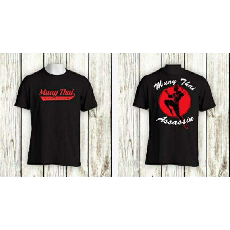 KAOS TSHIRT BAJU MUAYTHAI ASSASSIN 01