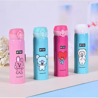 RAB Termos Karakter BTS BT21  500ML Thermos BTS Army 