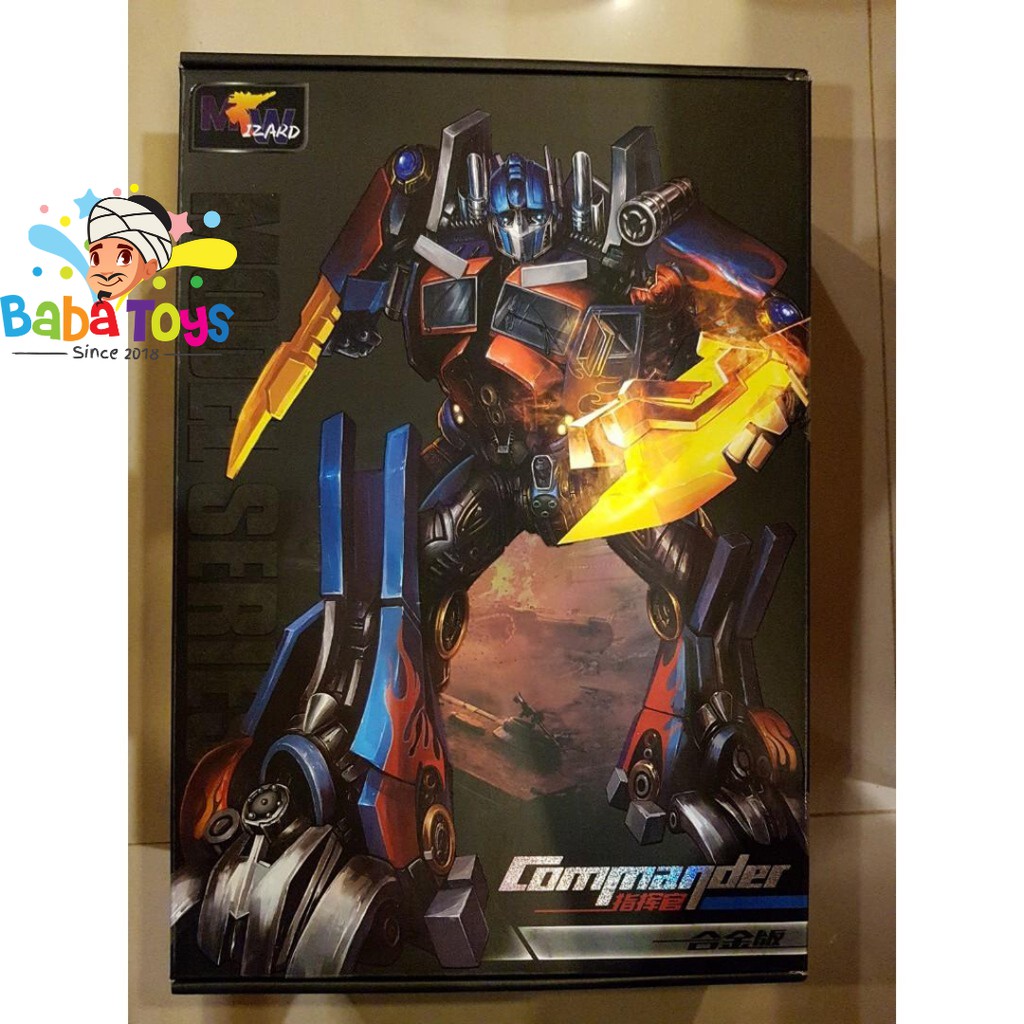 gratis Mainan Robot Transformers WeiJiang Optimus Prime Deformation SS05