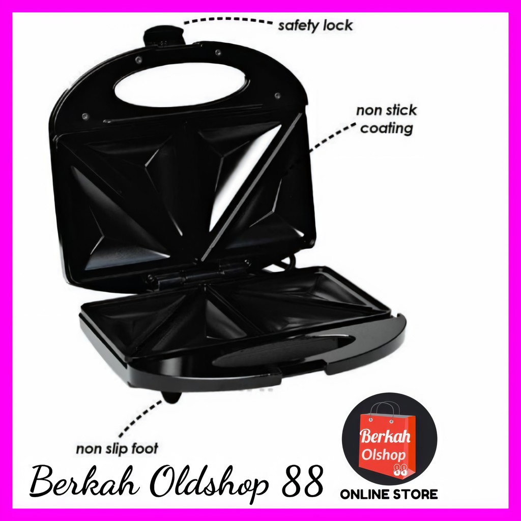 Berkah Oldshop 88 - Sonifer sandwich maker 6048 pemanggang Roti