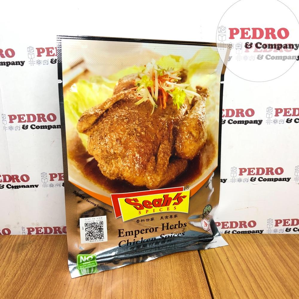 

Seah's spices emperor herbs chicken spices 23 gr - bumbu ayam singapore
