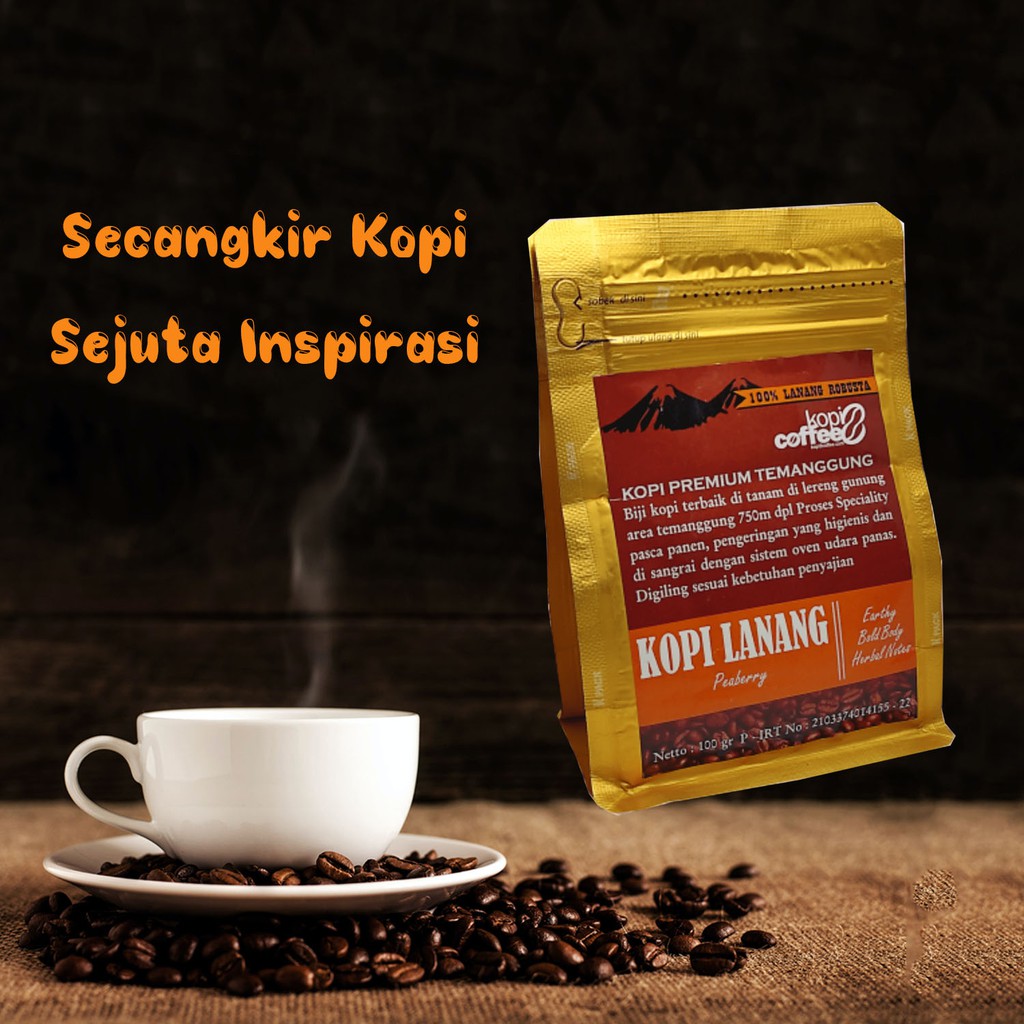 

KOPI Lanang Premium Jantan coffee