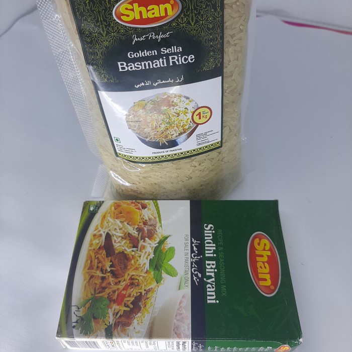 

978qW Paket Bumbu Shan+Beras Shan Basmati 1 Kg W5Q0112