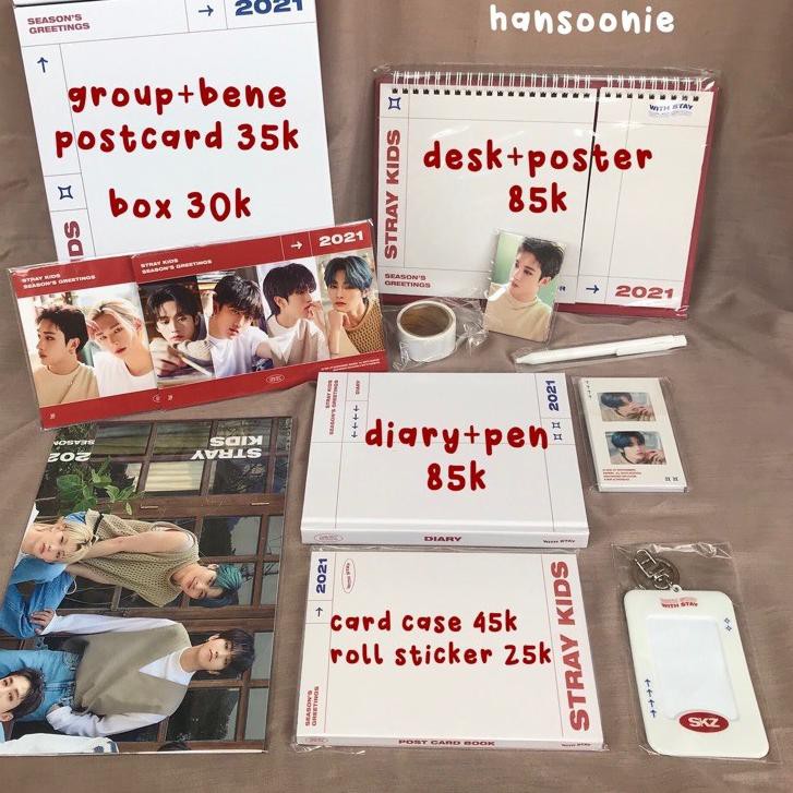 

Terl4ku BGT!! Stray Kids Season Greeting SKZ Sharing Roll Sticker Seungmin Washi Tape PC Season’s Gr