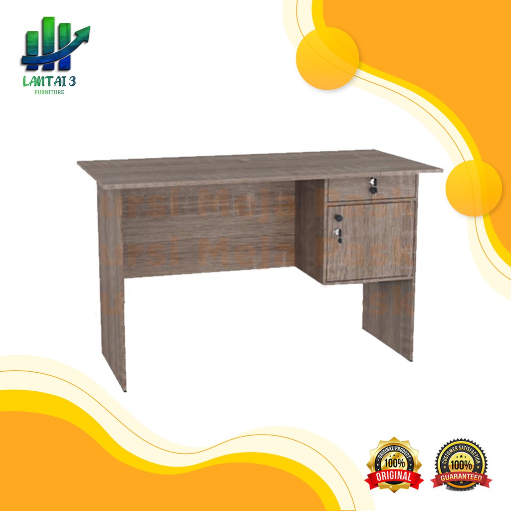 Meja Kerja Setengah Biro VIP OD 91 / Meja Kantor / Meja Kerja