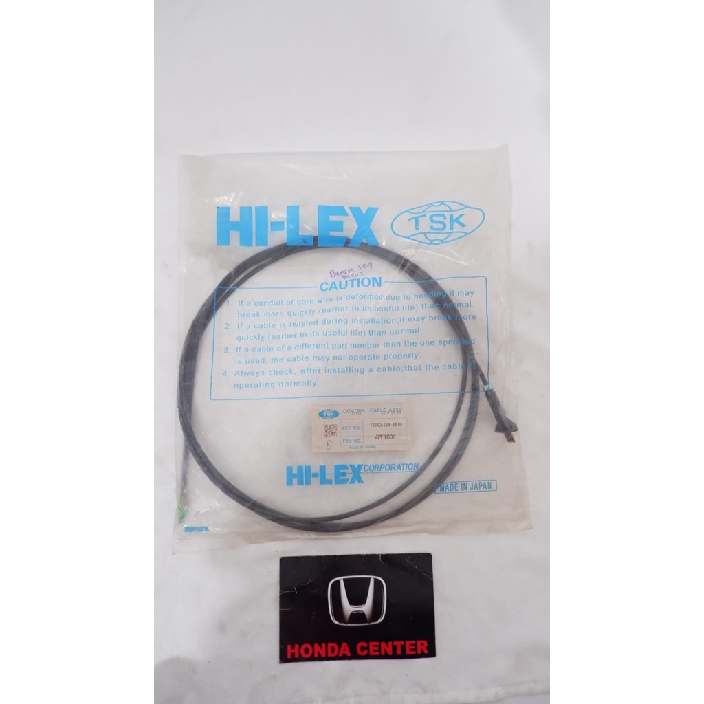 kabel tali sling tarikan bensin civic wonder 1984 1985 1986 1987