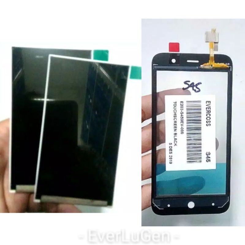 LCD+Touchscreen S45 Evercoss Original
