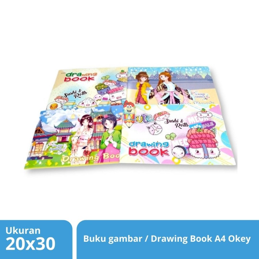 

Buku gambar / Drawing Book A4 Okey