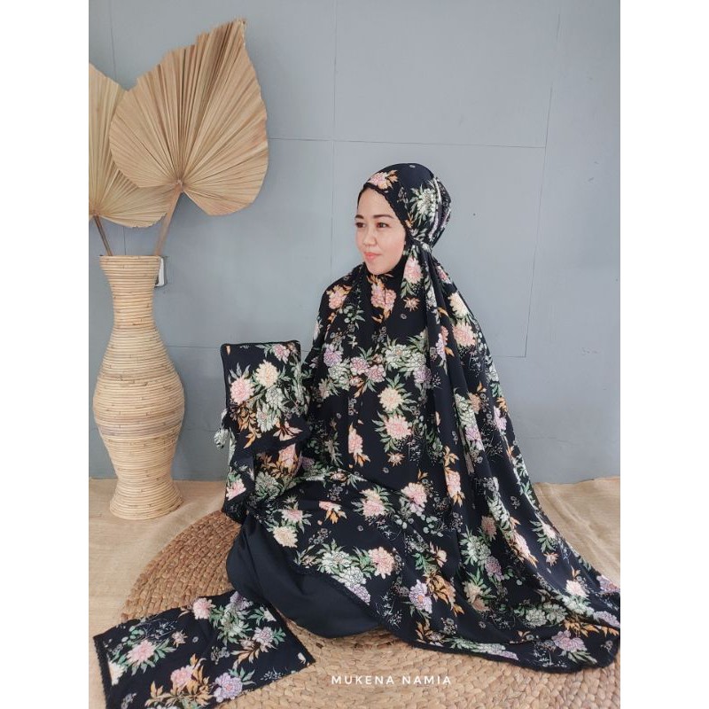 mukena namia travelset | mukena travel | mukena kecil | mukena simple | mukena ringan | mukena silk