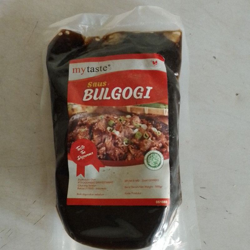 

MYTaste Saos Bulgogi 500gr