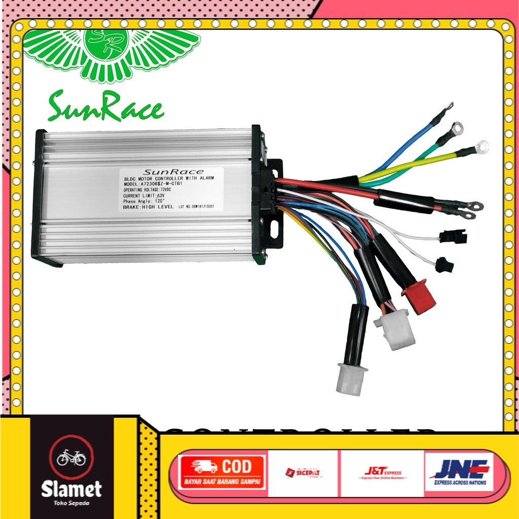 CONTROLLER BRUSHLESS 72V - 1000W SUNRACE