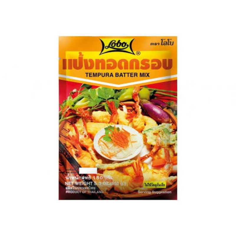 

LOBO TEMPURA BUTTER MIX 150GR