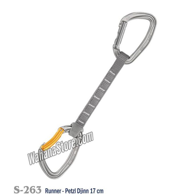 Terbaik Runner Petzl Djinn Axess 17Cm Wahn