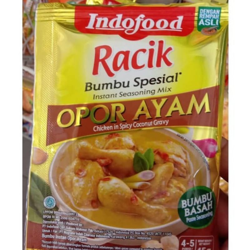 

Indofood bumbu opor ayam 45 gram Kemasan baru