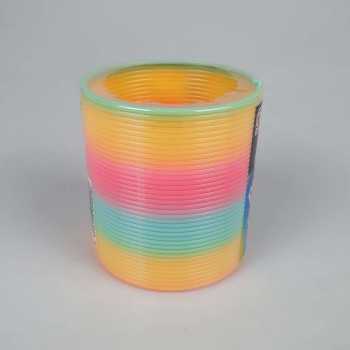 Mainan Slinky Spring Rainbow / Mainan Per Pegas Pelangi Mainan Rainbow Spring Jumbo / Mainan Ring Spiral Rainbow Mainan Anti Stress Mainan Edukasi Anak Murah Magic Spring slinky LOL Rainbow Pelangi /Mainan Klasik Per Pegas Spiral Pelangi Anak Ukuran Besar