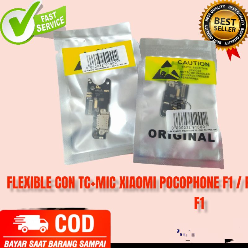 FLEXIBLE CON TC+MIC XIAOMI POCOPHONE F1 / PCB CAS XIAOMI POCOPHONE F1