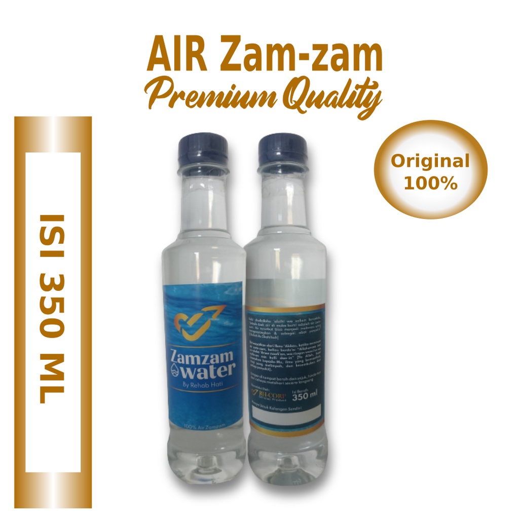 

Air Zamzam Murni 100% 350ml
